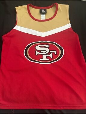 NFL Team Youth Tank Top - Red & Gold